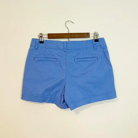 LOFT The Monroe 4 Inch Blue Chino Shorts Size 4 - Picture 6 of 6
